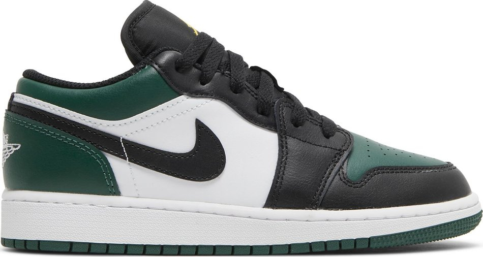 Air Jordan 1 Low GS Green Toe 553560-371