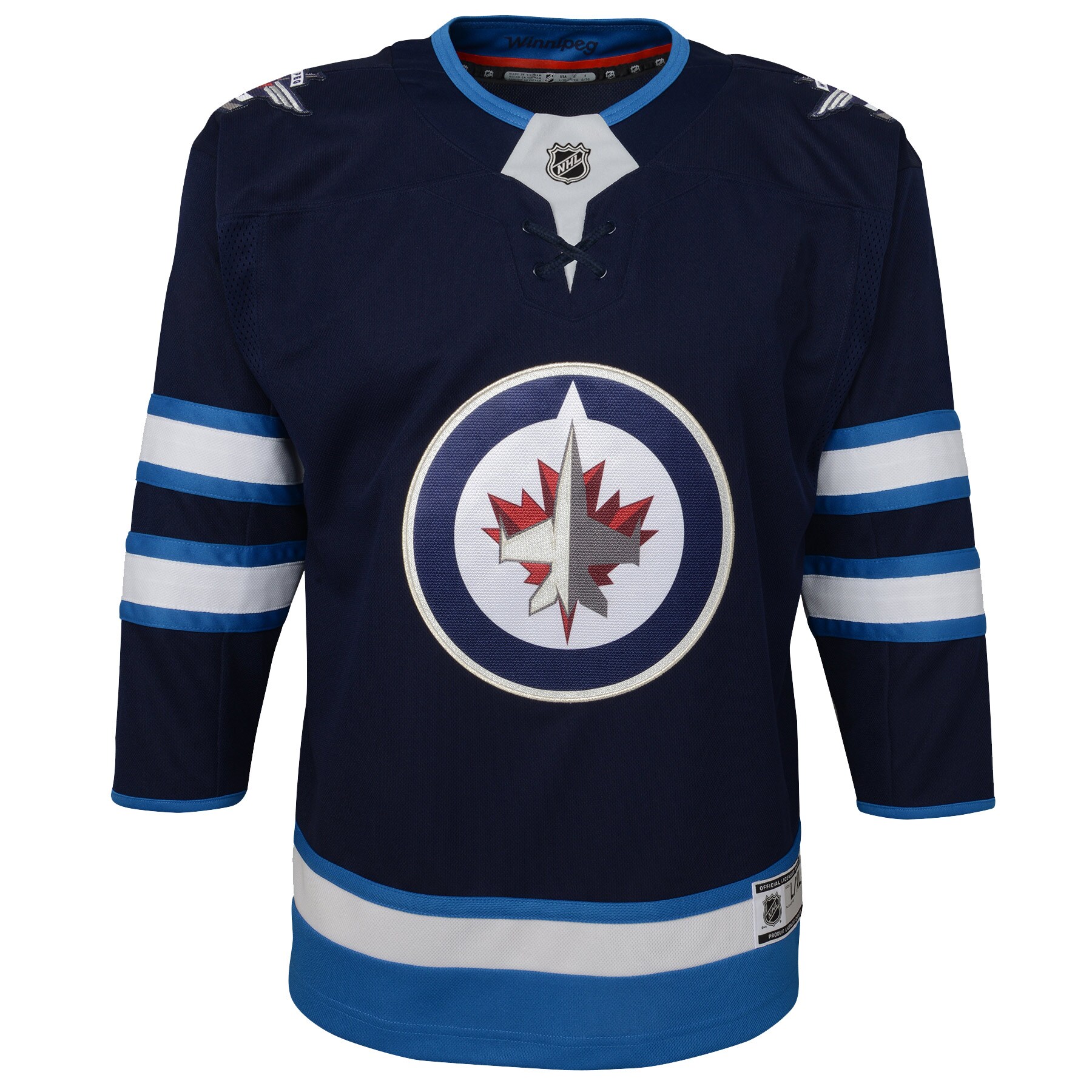 Winnipeg Jets Youth Home Premier Jersey – Navy