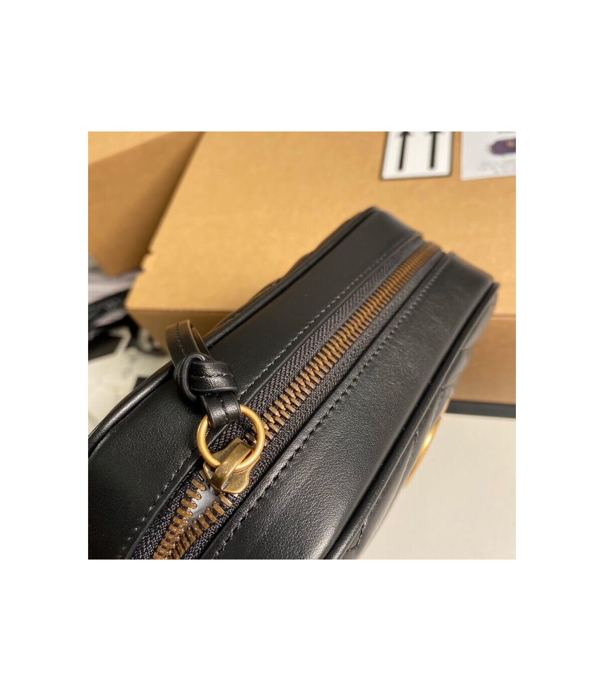 Gucci GG Marmont Matelasse Mini Bag Black