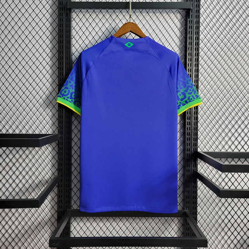 2022-23 Brazil Away National Team World Cup Football jersey