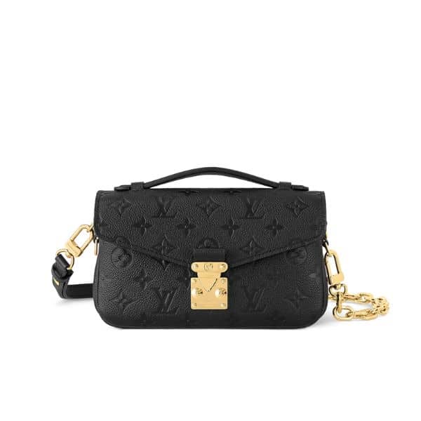 Louis Vuitton Pochette M Tis East West Bag Black 21Cm M46595