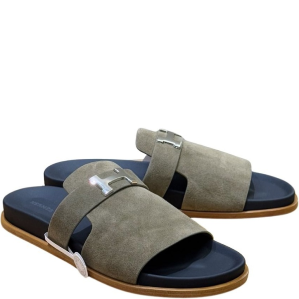 HERMES SANDAL JAURES ETOUPE