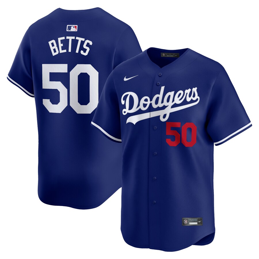 Mookie Betts Los Angeles Dodgers Alternate Limited Player Jersey  Royal