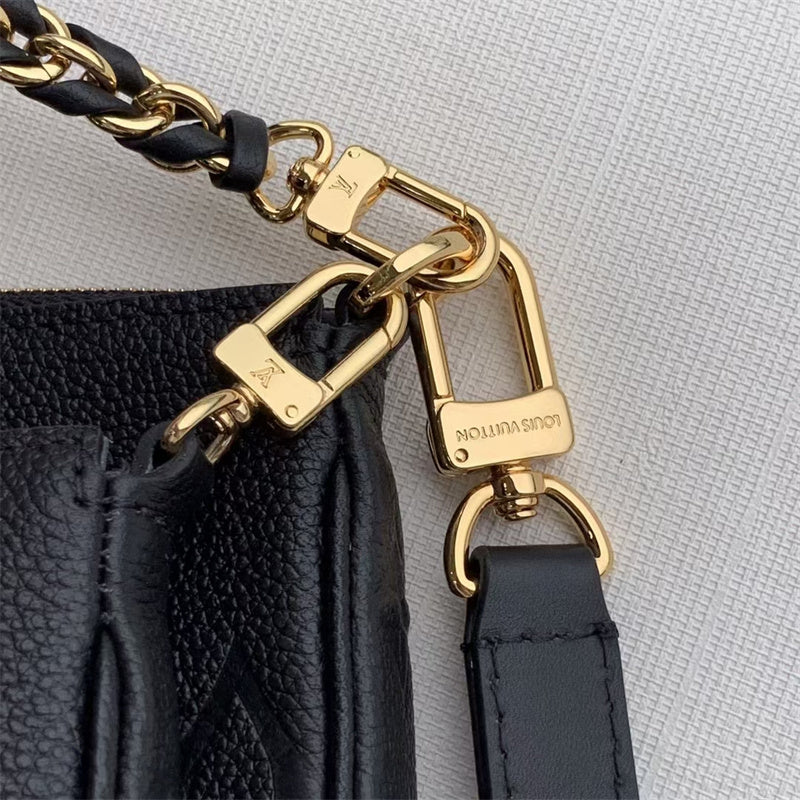 Louis Vuitton Multi Pochette Accessoires 25Cm Black Noir