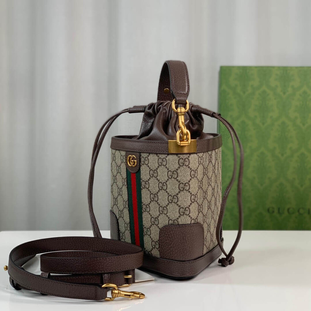 Gucci Ophidia GG Bucket Bag