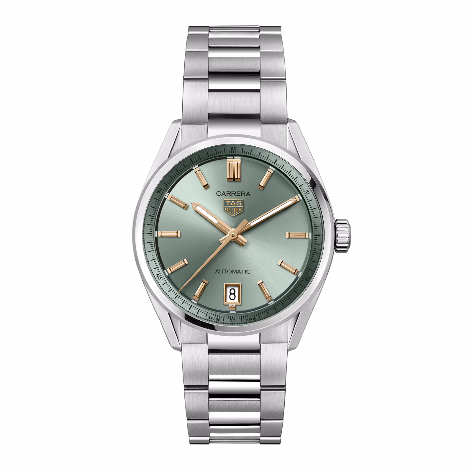 TAG Heuer Carrera Date 36mm Unisex Watch Green WBN2312.BA0001