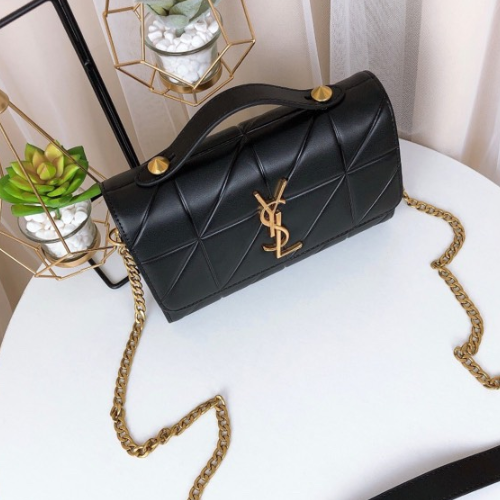Saint Laurent Niki Chain Bag Purchase Leather Gold Hardware Black