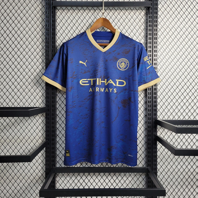 2023-24 Manchester City Blue Special Edition Football jersey