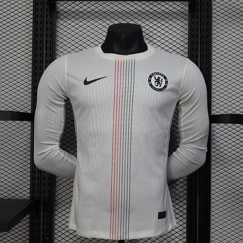 Player 2025-26 Chelsea Away Long sleeves Football jersey