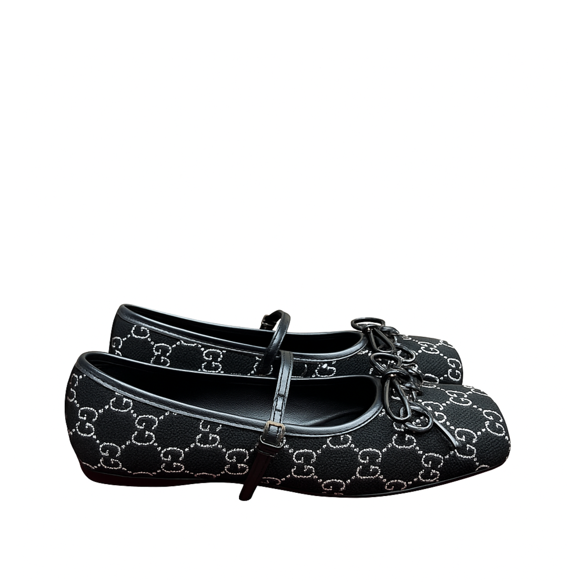 Gucci Women’S Horsebit Ballet Flat Black