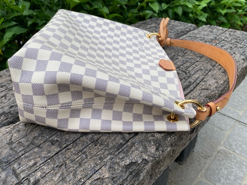 Louis Vuitton Graceful PM Damier Azur 35Cm N42249