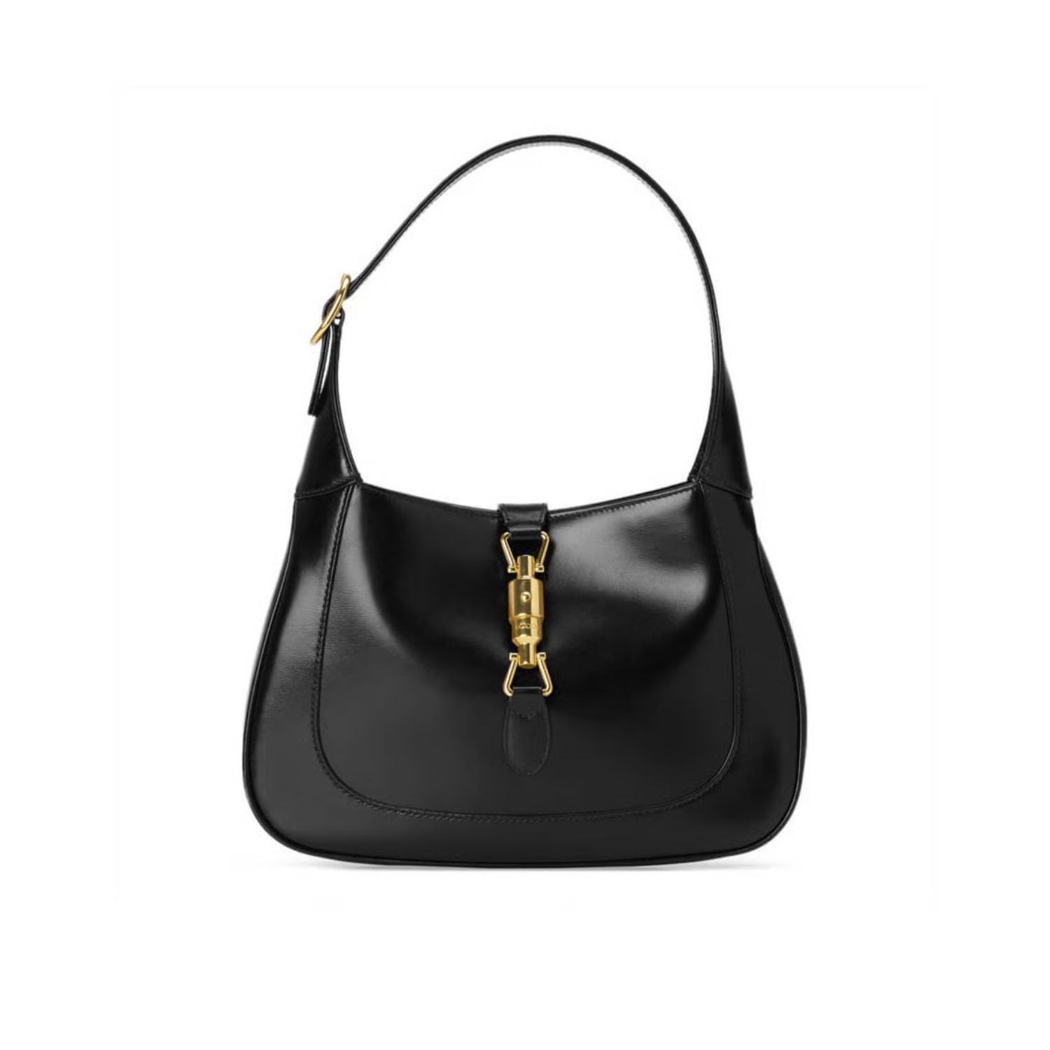 Gucci Jackie 1961 Small Hobo Bag In Black Leather 27.5cm