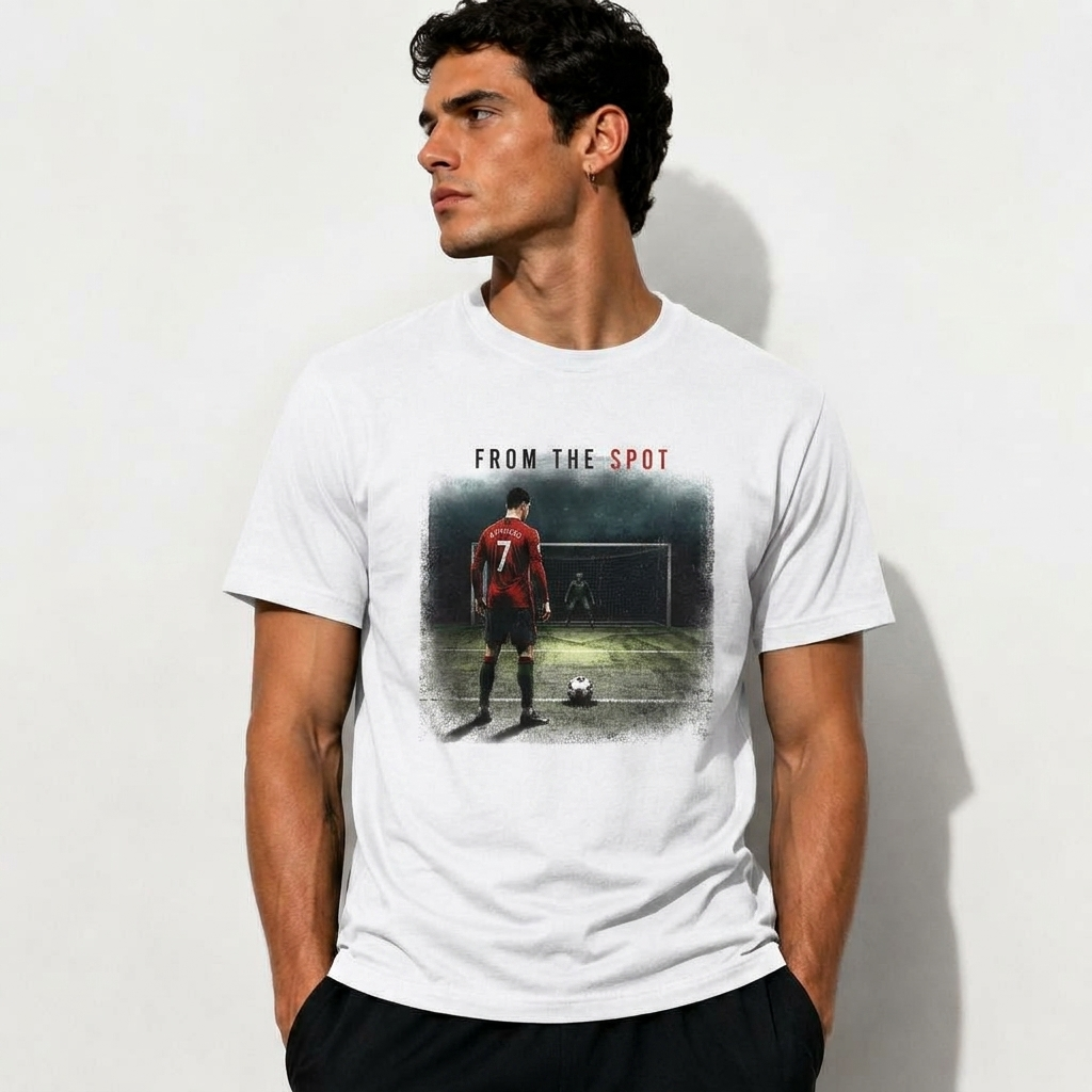 Cristiano Ronaldo Pure Cotton Unisex T-Shirt – Limited-Time Offer