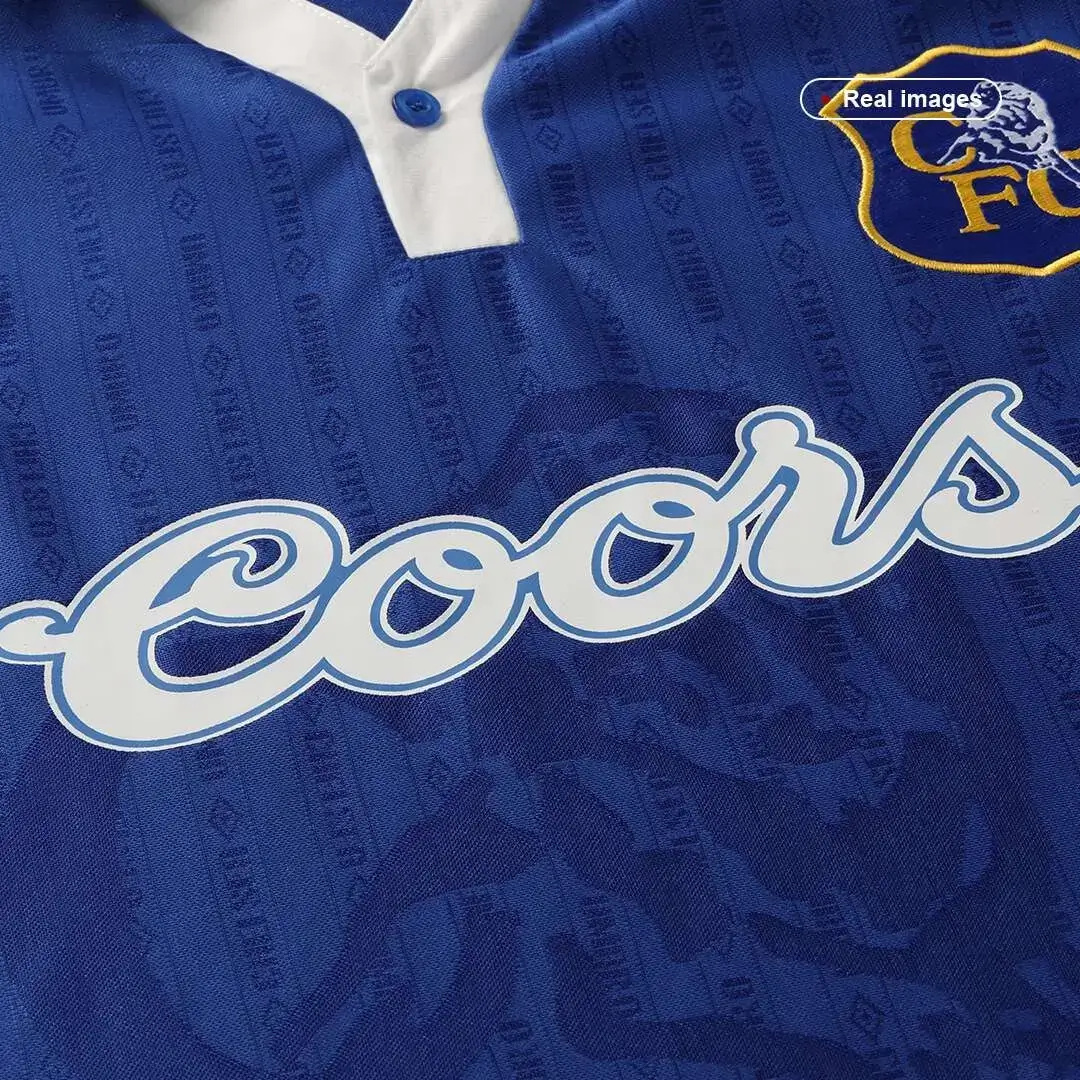 VIALLI #9 Chelsea 1995/97 Home Retro Soccer Jersey