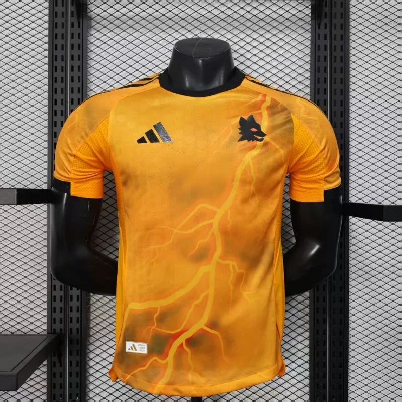 2025/2026 Serie A AS Roma Team Away Football Jersey Player Version