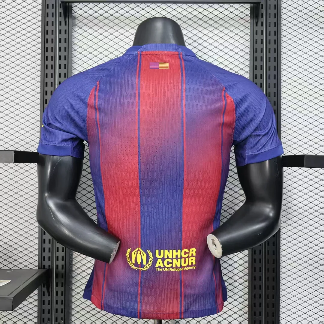 2025/2026 La Liga Barcelona Team Home Football Jersey Player Version