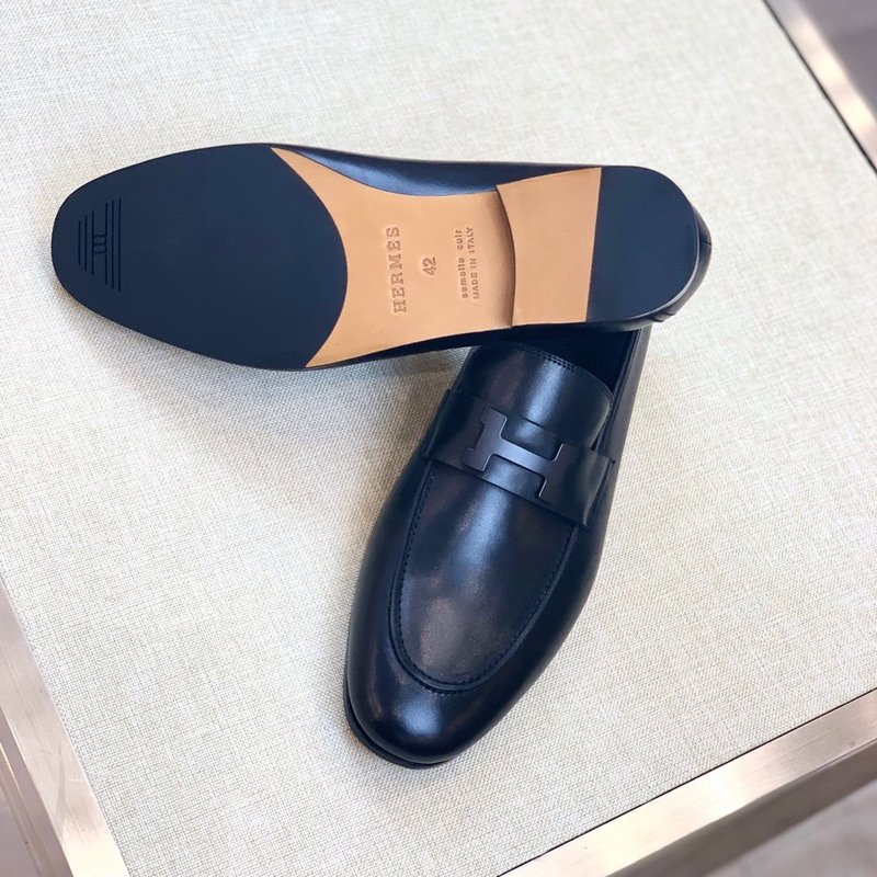 HERMES PARIS LOAFER BLACK