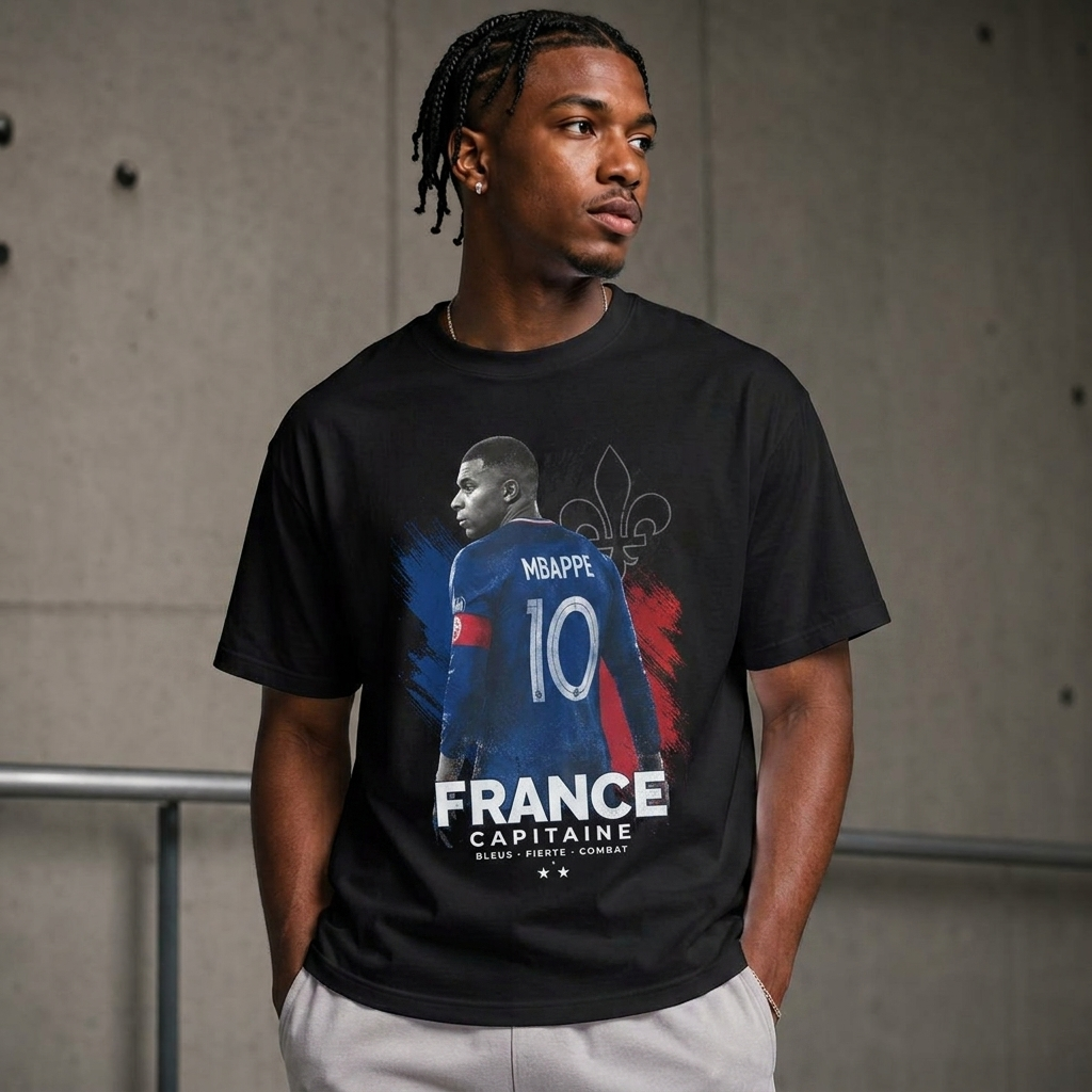 Kylian Mbappé Unisex T-Shirt – Limited-Time Offer – Hot Seller