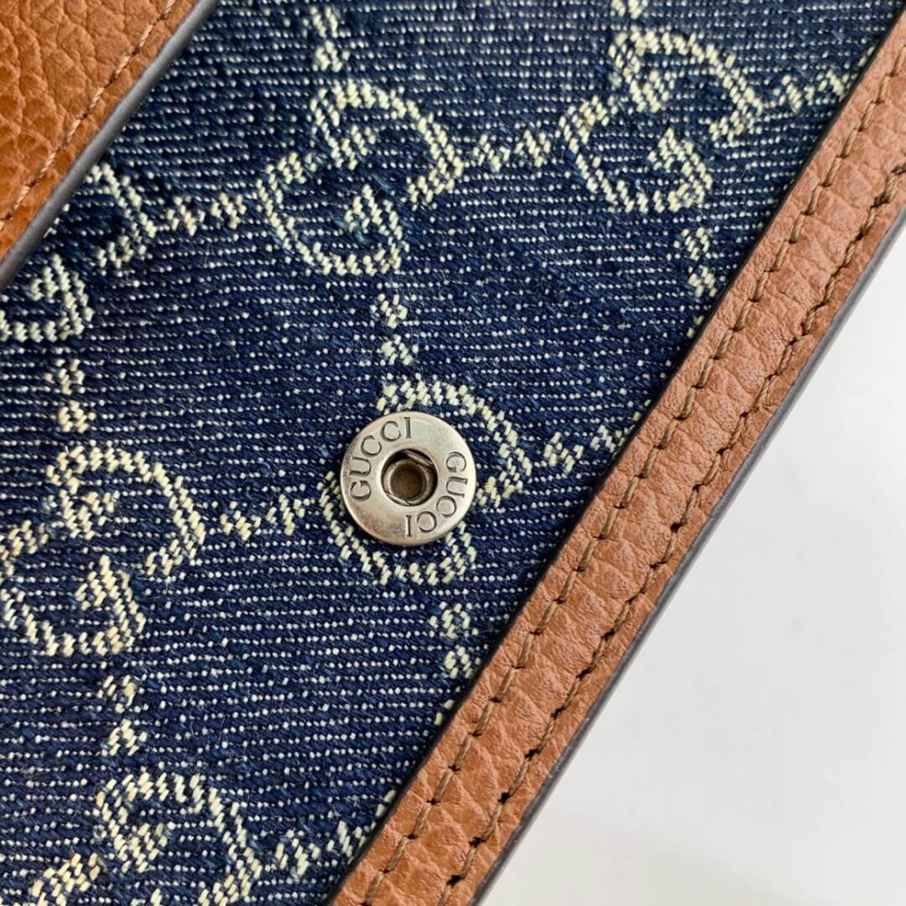 Gucci Dionysus Super Mini Bag in Denim