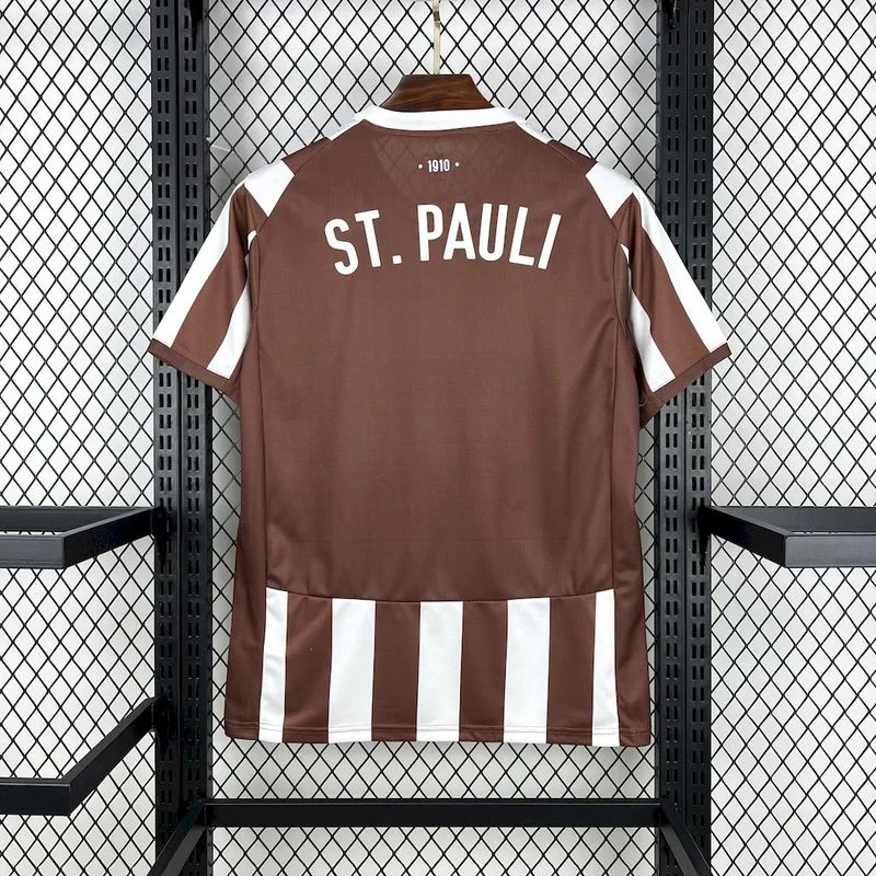 2025/2026 Bundesliga St Pauli Team Home Football Jersey