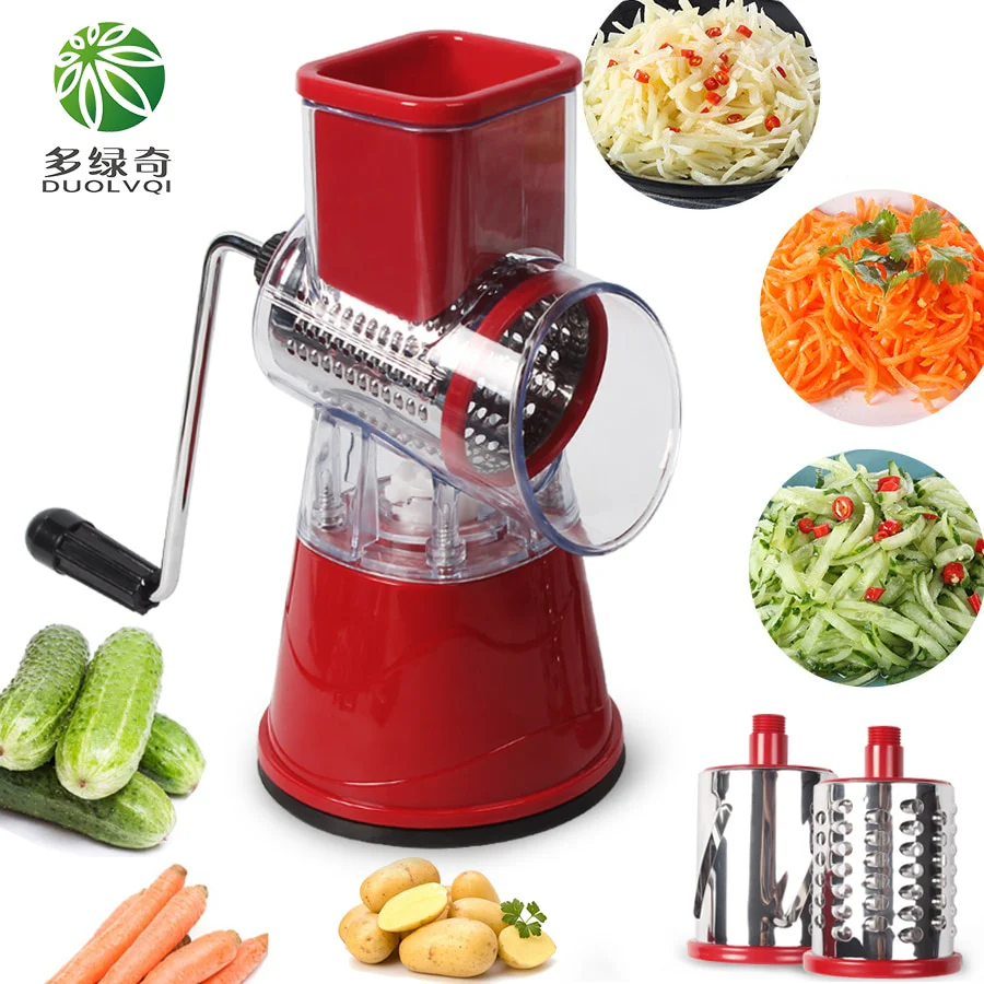 Kitchen Multifunctional Round  Manual Slicer