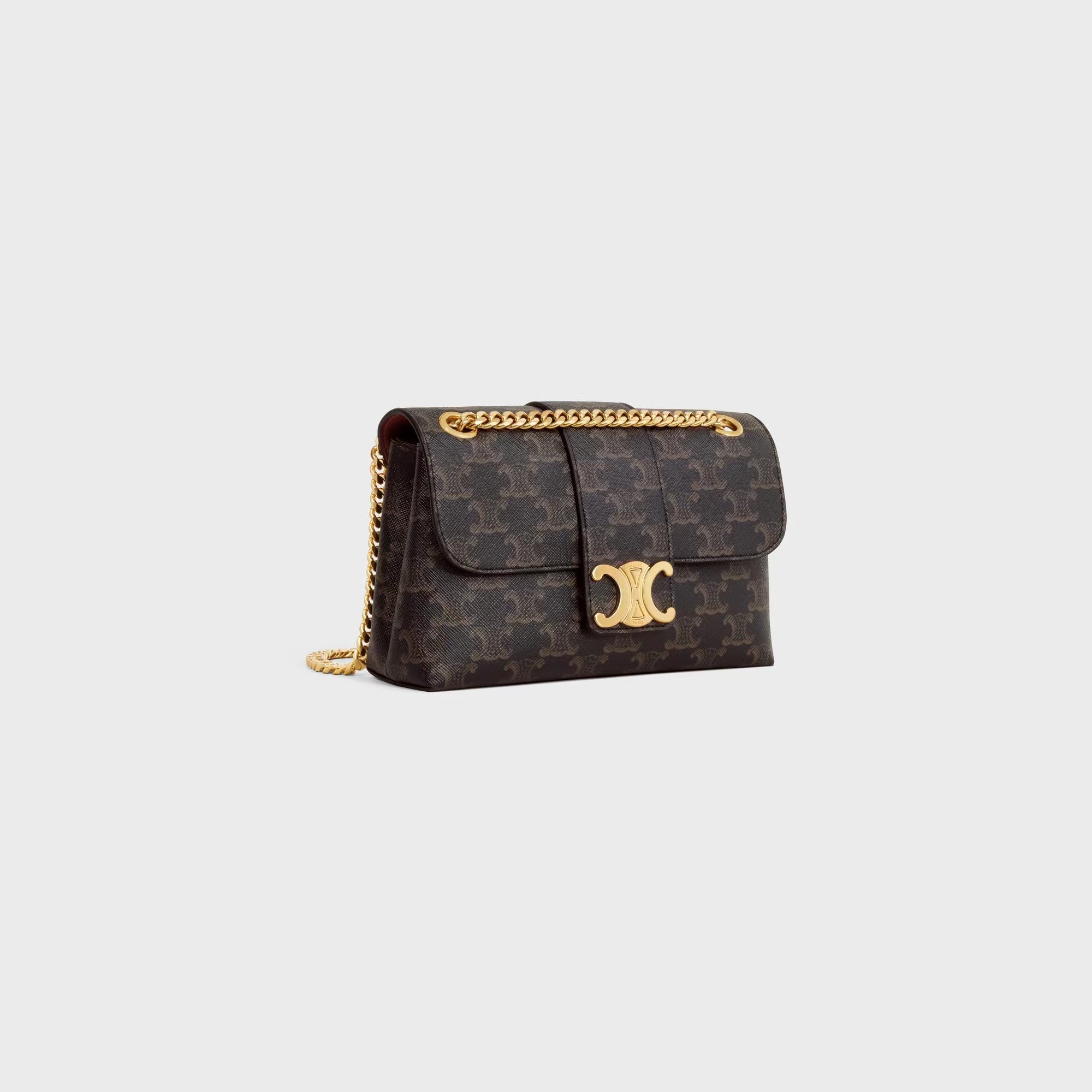 TEEN CELINE VICTOIRE BAG in Triomphe Canvas