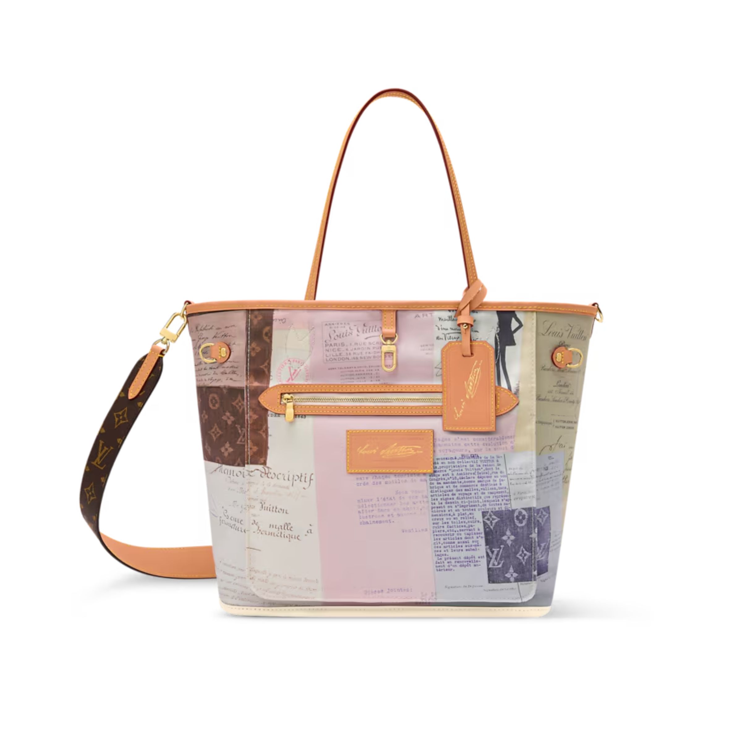 Louis Vuitton Neverfull Inside Out MM Bag Monogram Anniversary 47cm M28376