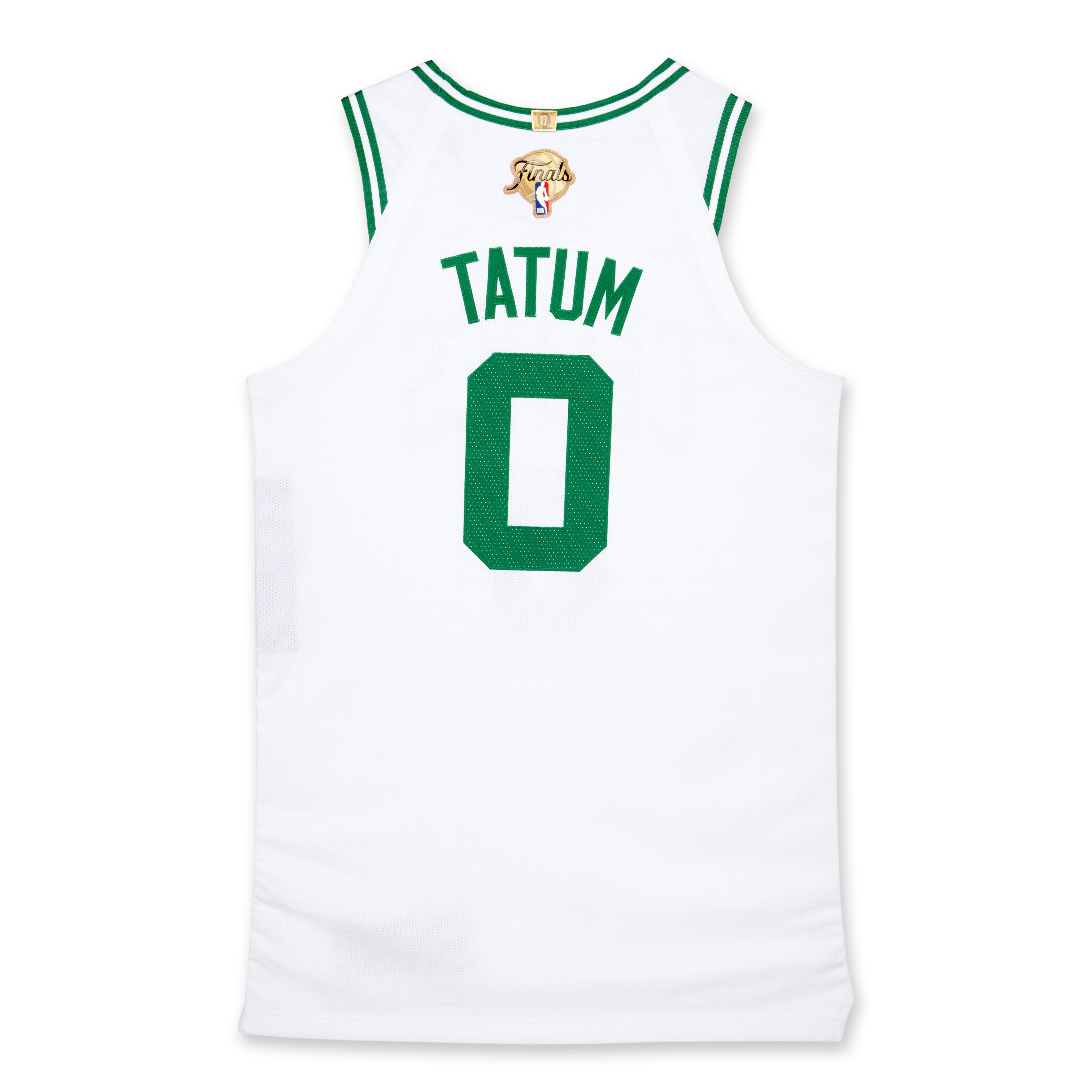 Boston Celtics 2024 Tatum Player Edition White Jersey #0