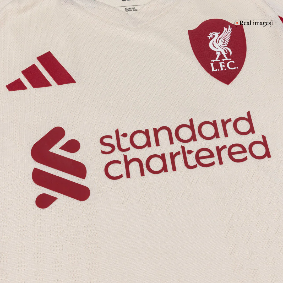 ISAK #9 Liverpool Away Player Version Soccer Jersey 2025/26