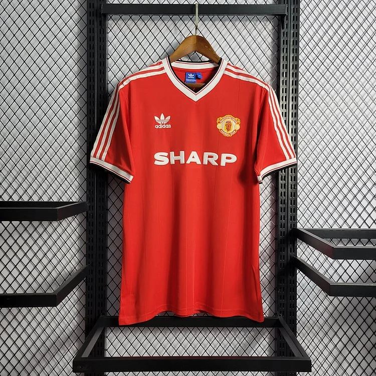 Retro 1984 Manchester United Home Football jersey retro