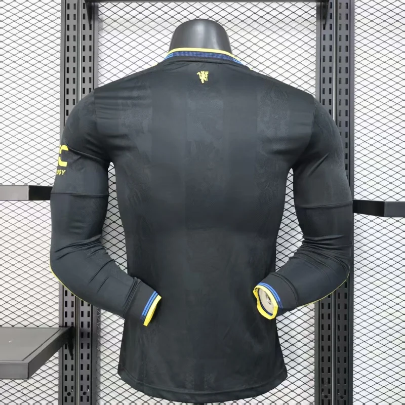 2025/2026 Premier League Manchester United Team Away Football Jersey Player Version