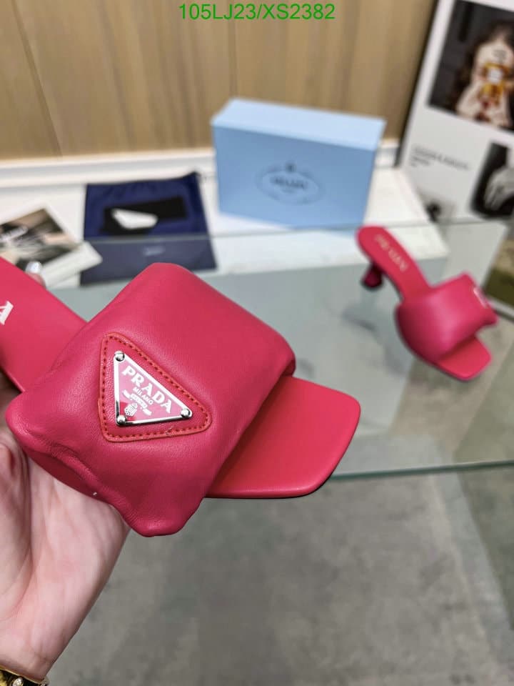 Prada Soft Padded Nappa Sandals