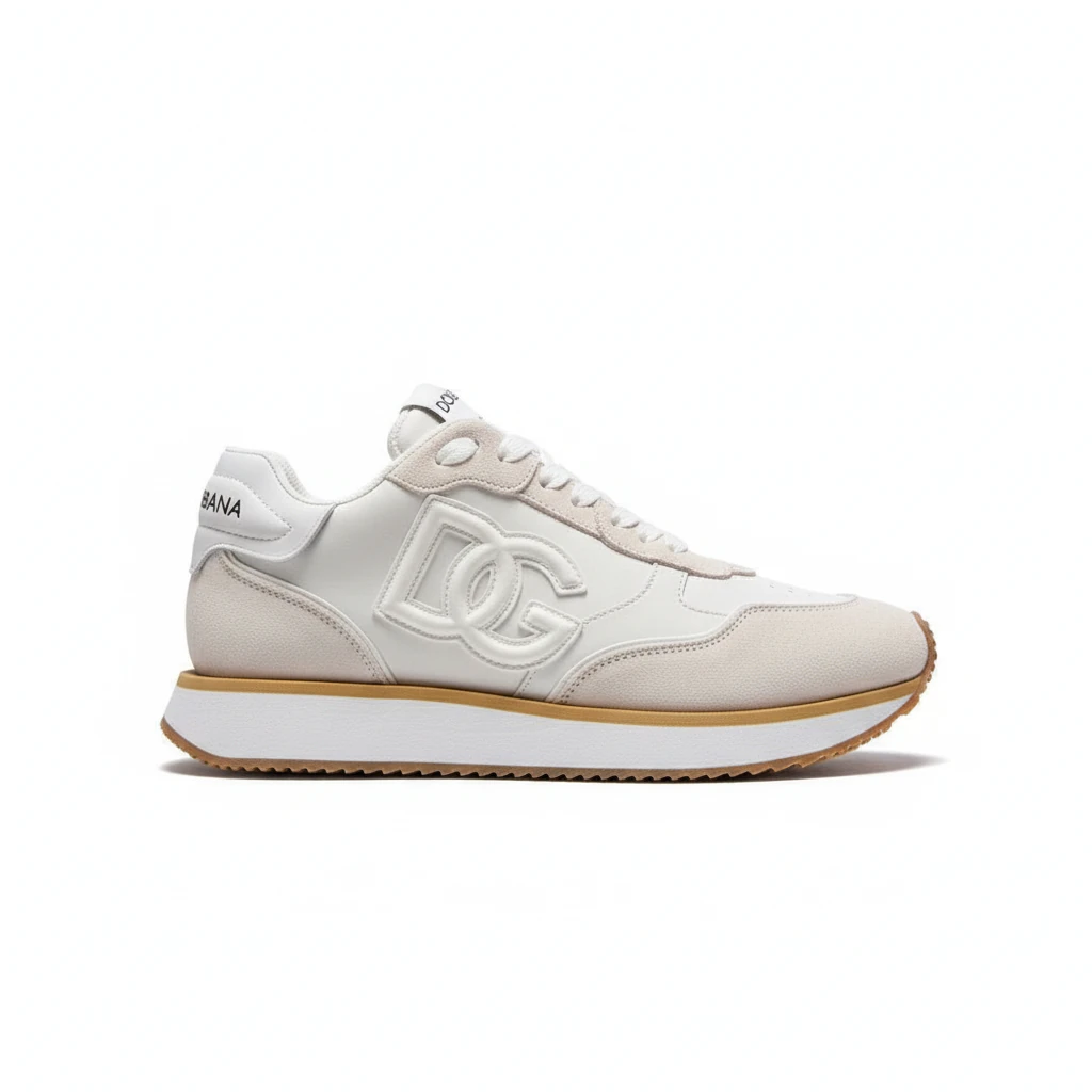 DOLCE & GABBANA Mixed-material DG CUSHION sneakers
