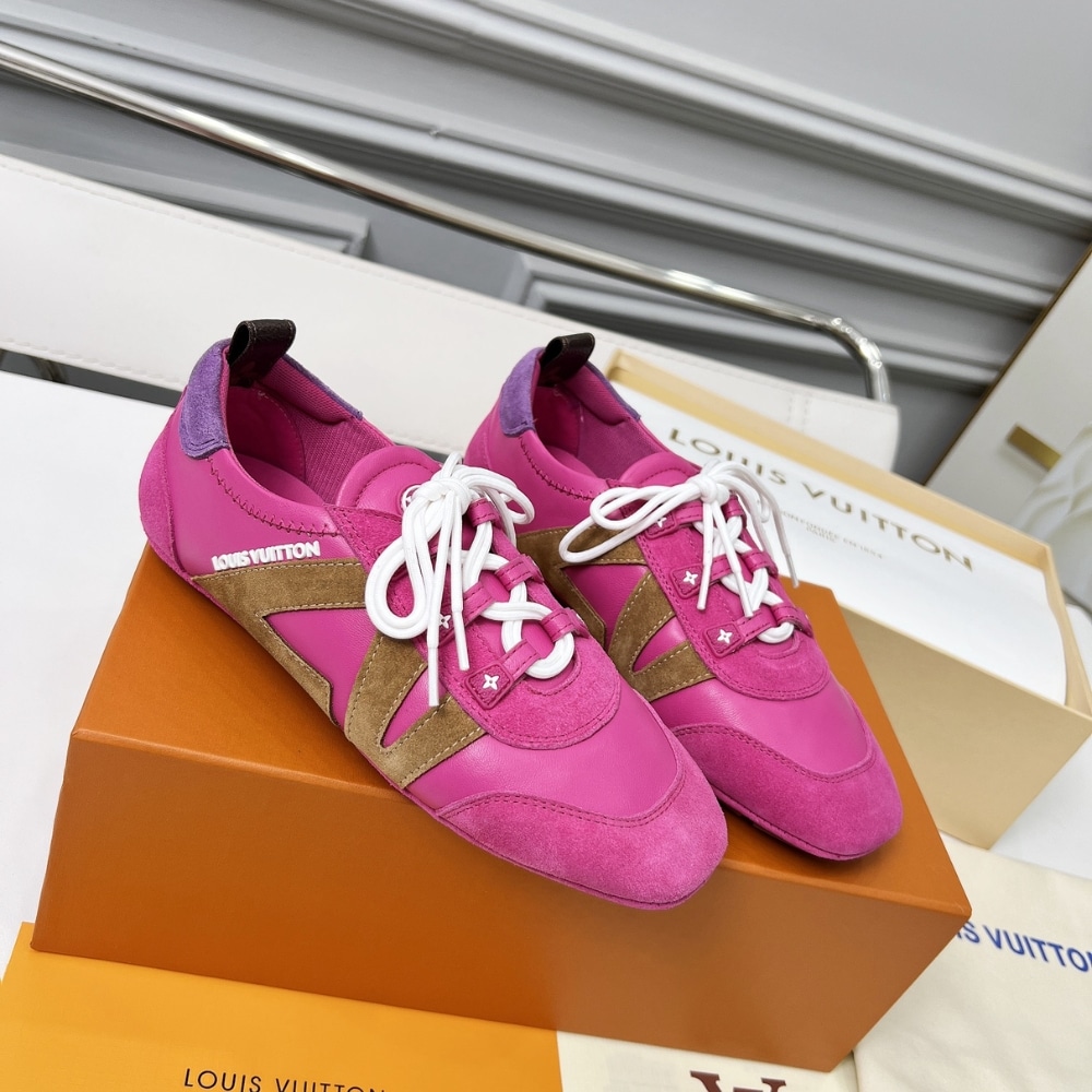 Louis Vuitton Lv Sneakerina Fuchsia Pink 1Ahnee