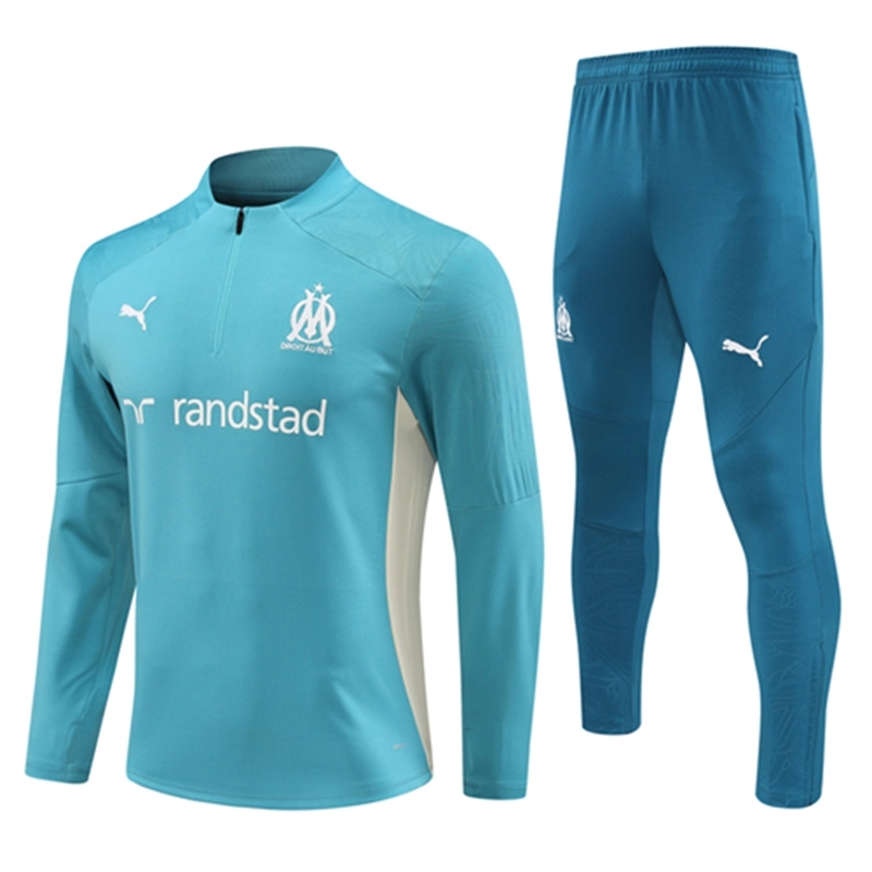 2024-25 Marseille Hu Green Long Sleeve Training Suit