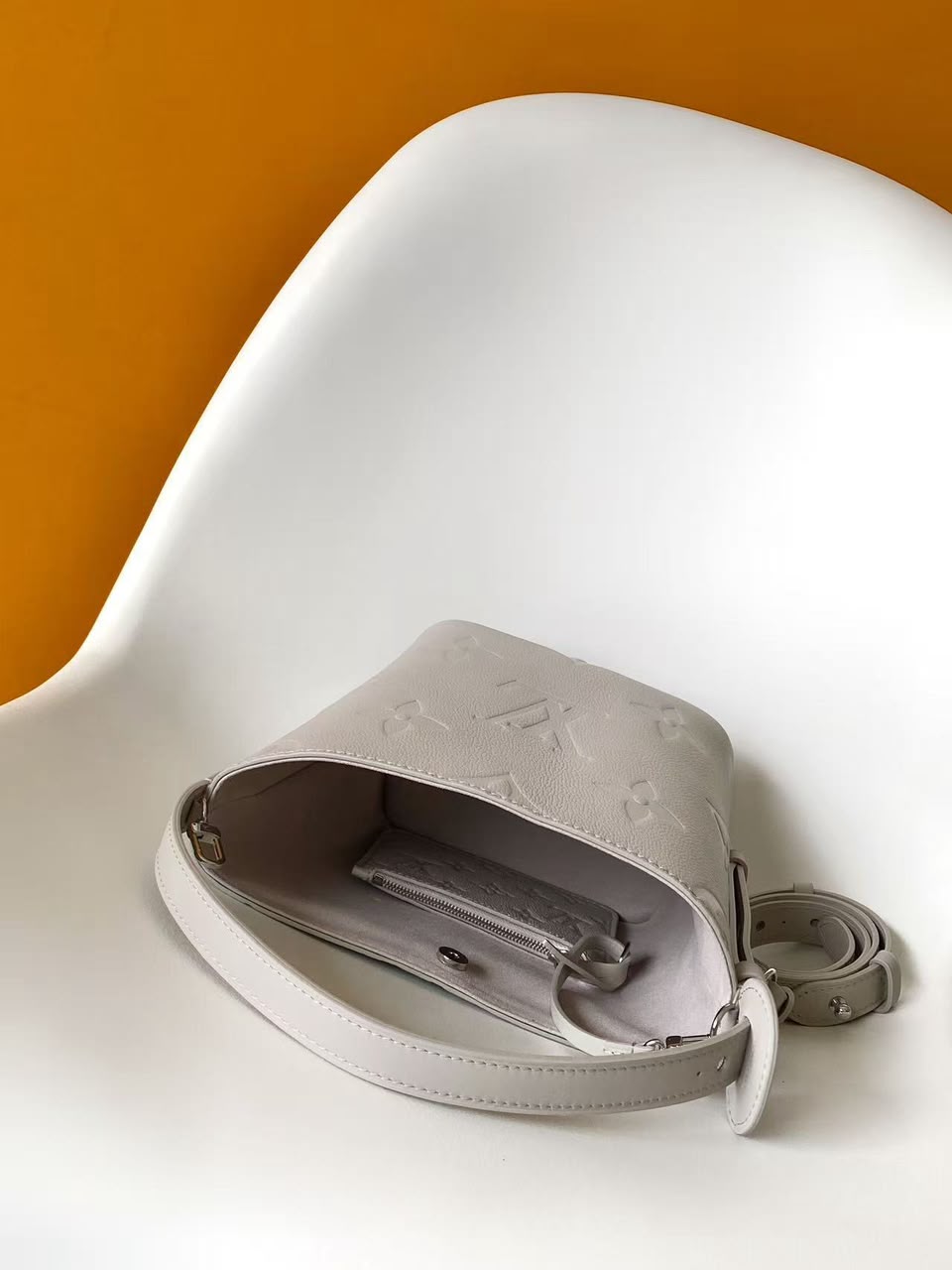 Louis Vuitton All In BB Bag Brume Grey 16cm M28342
