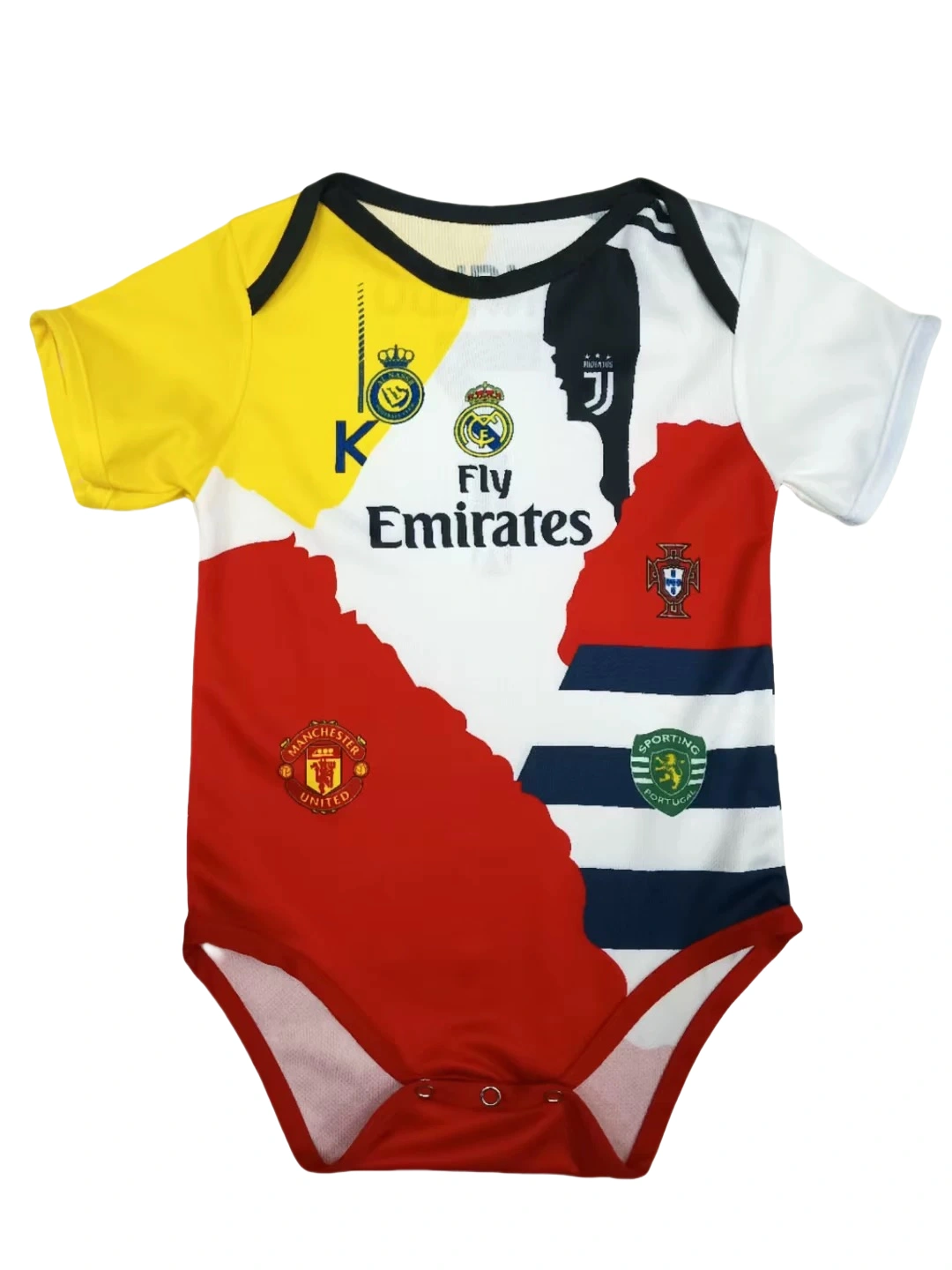 League club National team baby  football jersey crawling Kids suit Soccer jersey New baby Gift - JerseyFun
