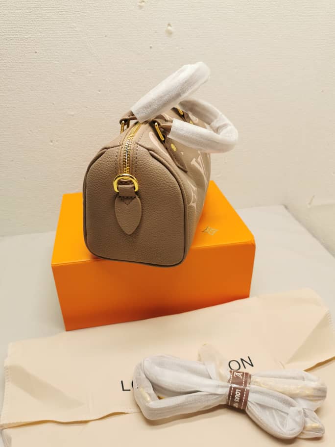 Louis Vuitton Speedy Bandoulière 20 Tourterelle Gray 20Cm M46575