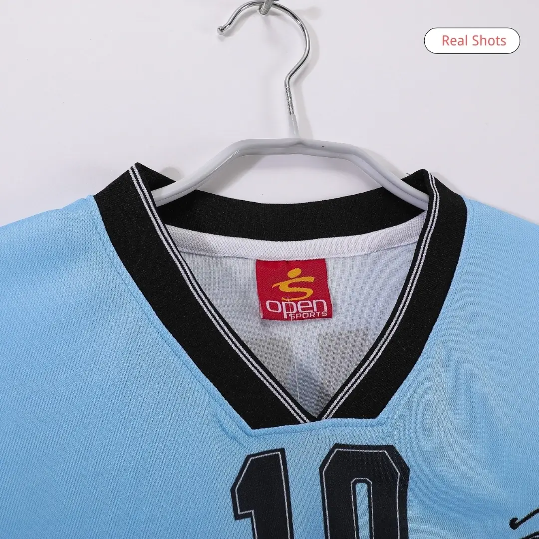 Maradona #10 Argentina 2001 Home Retro Football Jersey