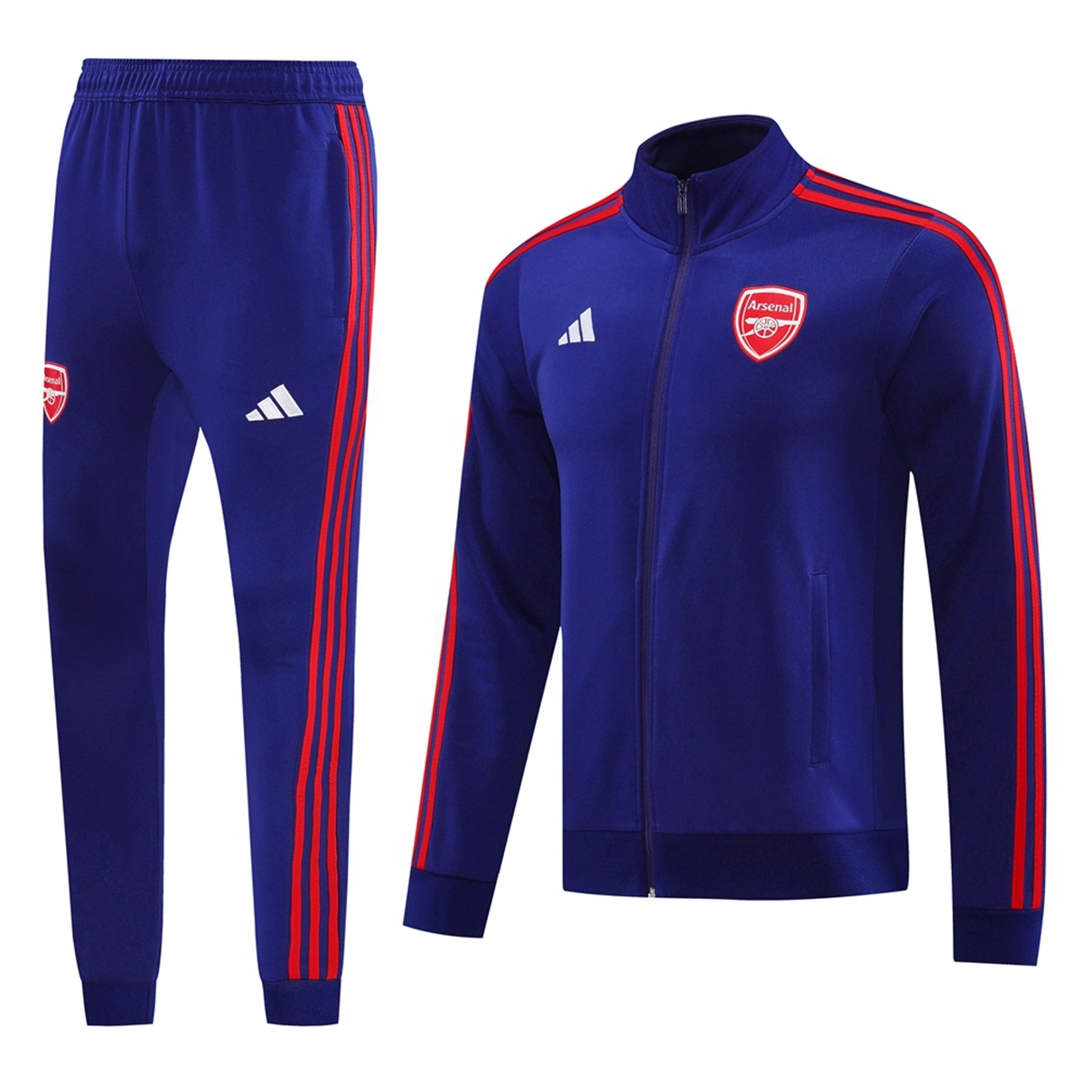 2024-25 Arsenal 01 Royal Blue Jacket Set S-2XL