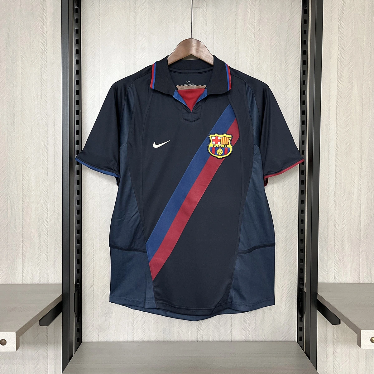 Retro 2003-04 FC Barcelona Third Away Football jersey retro