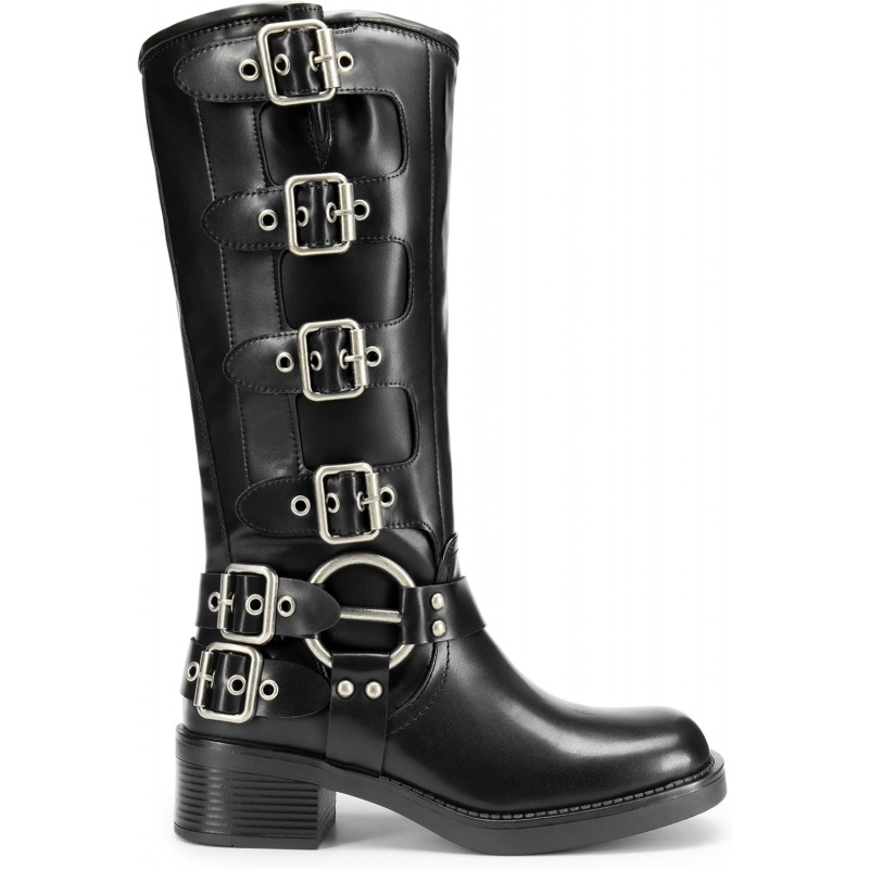 Women's Knee High Riding Boots Side Zipper
