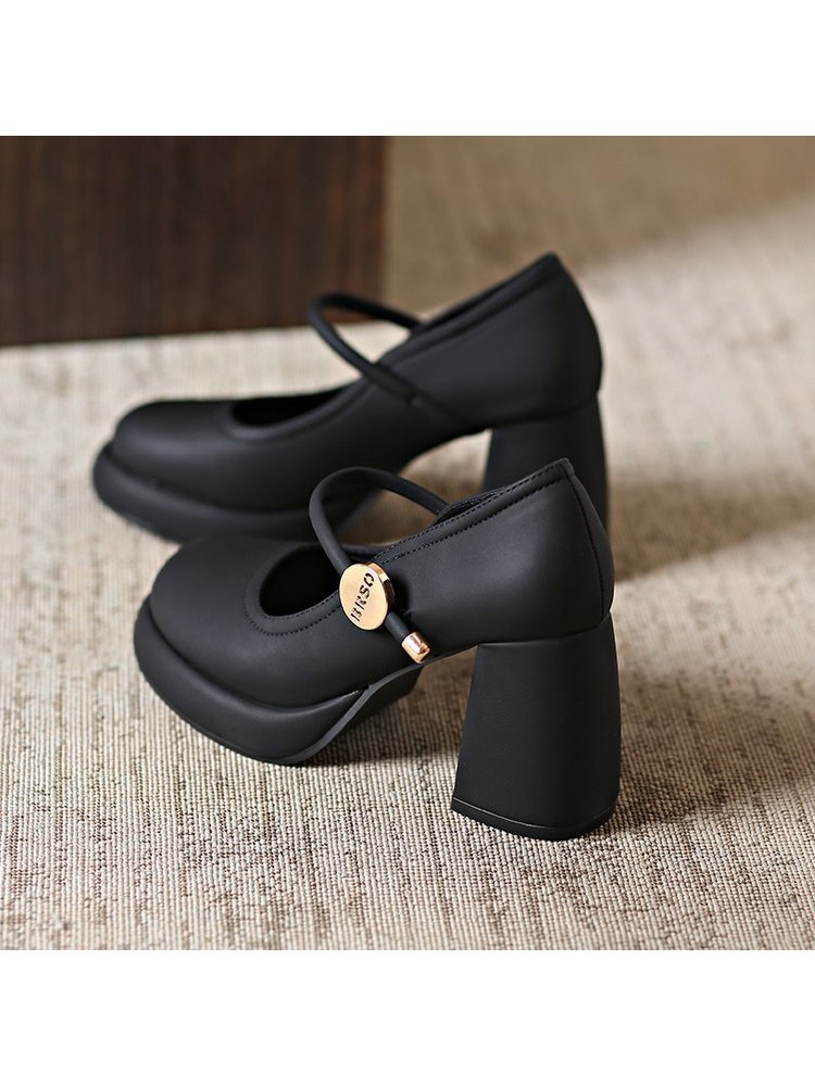 Stylish Round Toe Platform Flats Women Comfortable & Chic