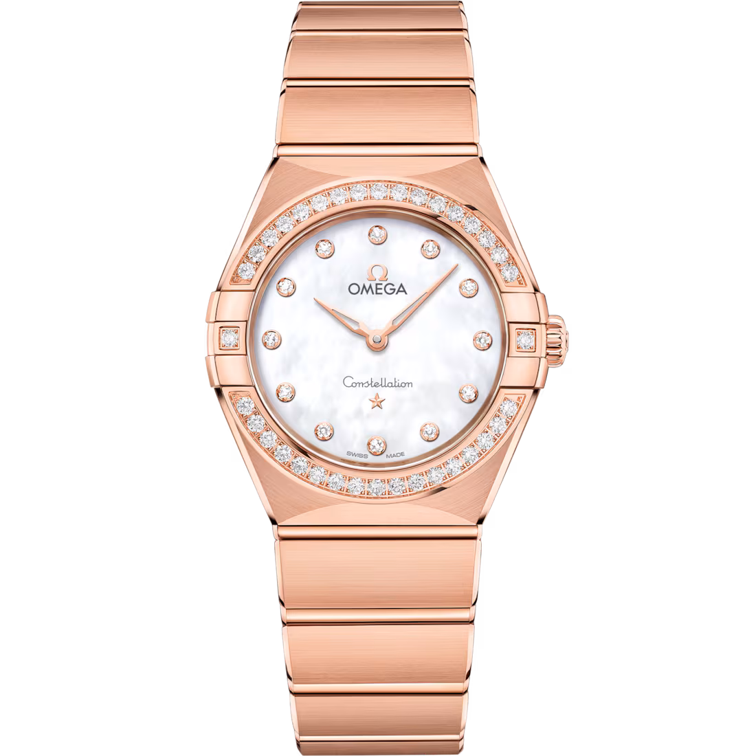 Omega Constellation Ladies' Selection 28mm Sedna™ gold on Sedna™ gold 131.55.28.60.55.001