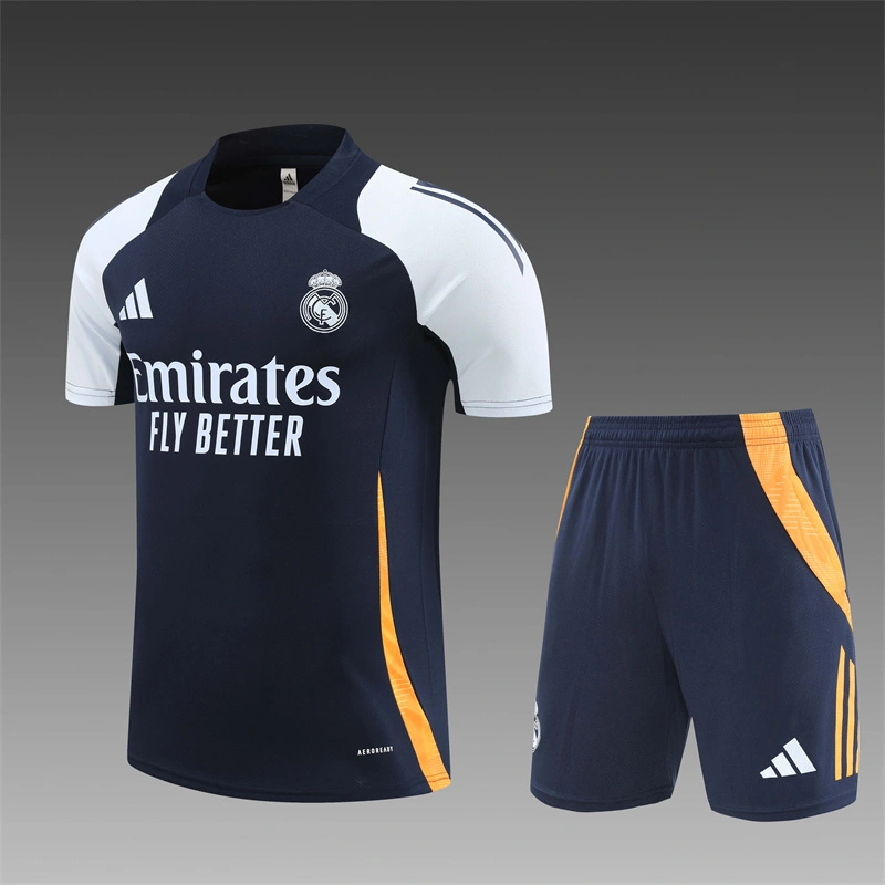 2024-25 Real Madrid Short Sleeve Training Wear