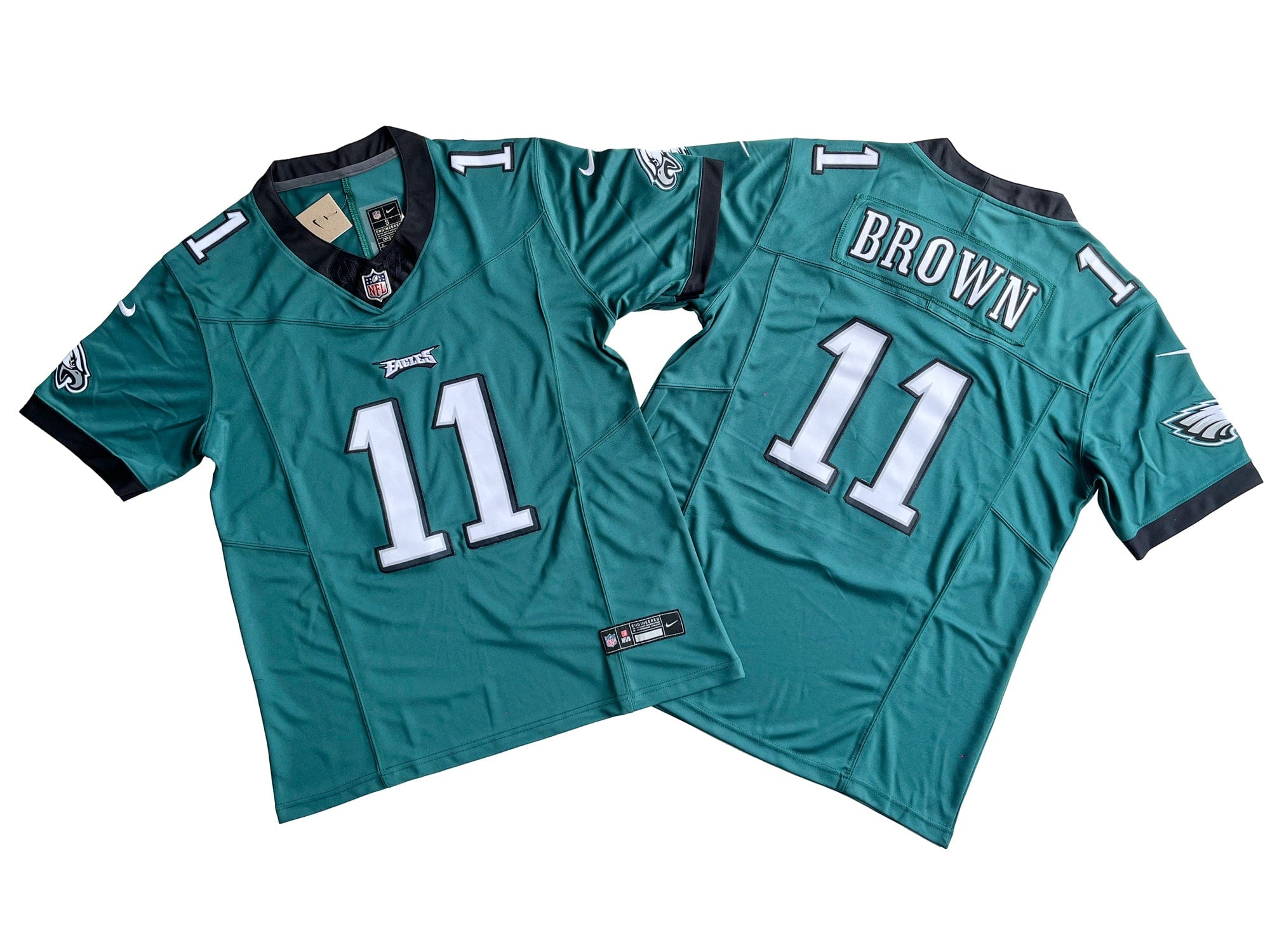 Philadelphia Eagles 11# A.J. Brown Nike Vapor F.U.S.E. Limited Jersey