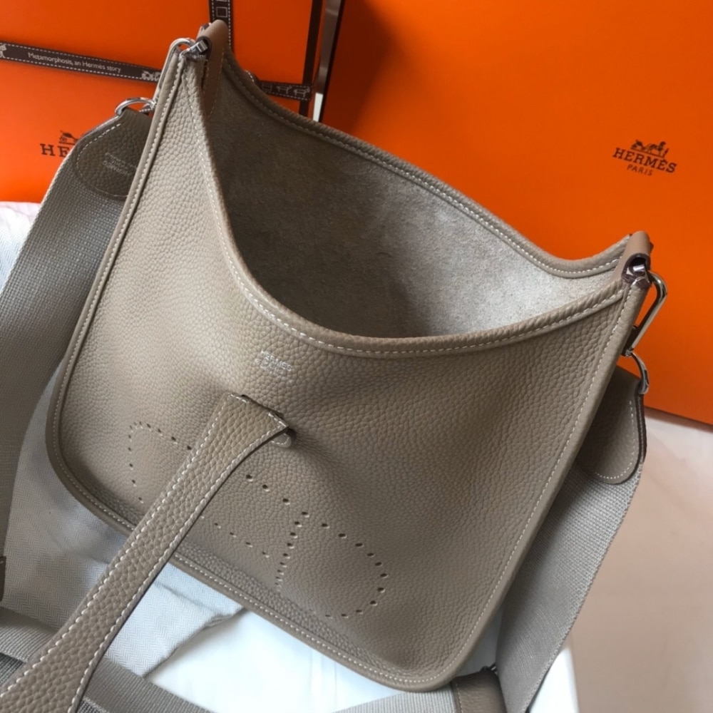 Hermes Evelyne III 29 Bag 25Cm Etoupe H056277CK18