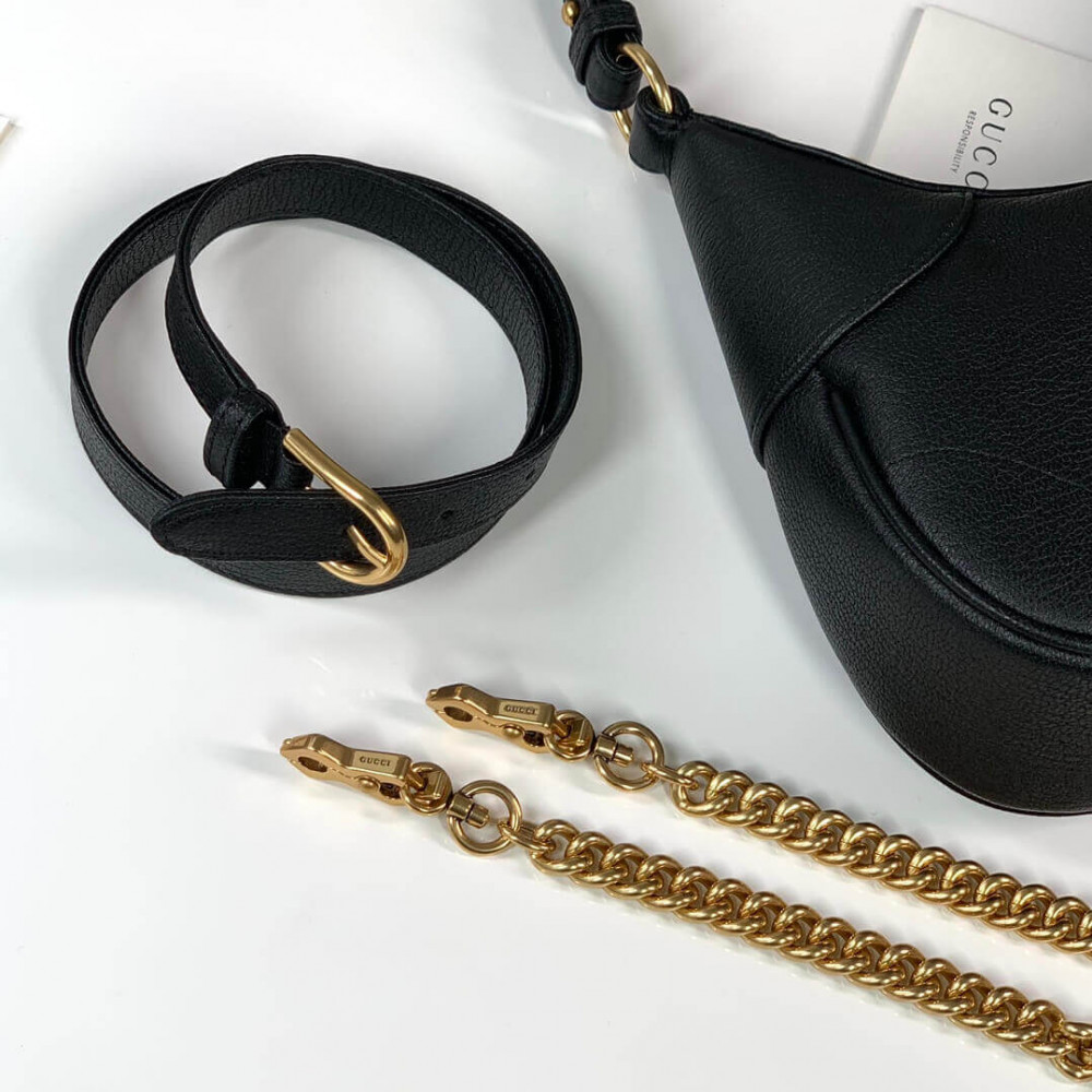 Gucci Aphrodite Small Shoulder Bag Black