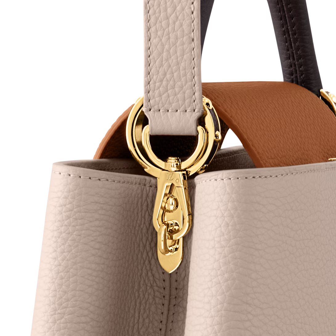 Louis Vuitton Capucines MM M12956 Gray 31.5cm/ 12.2in