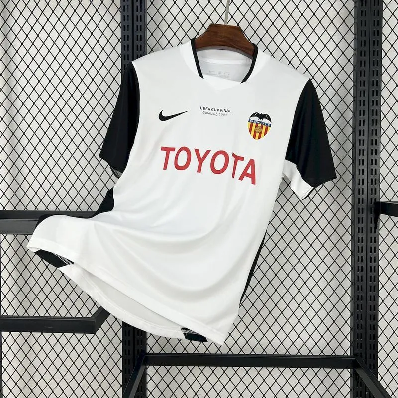 Retro 2006-07 Valencia Home Football jersey